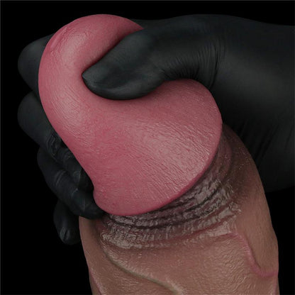 LOVETOY - DILDO SILICONA DUAL LAYERED XXL 12