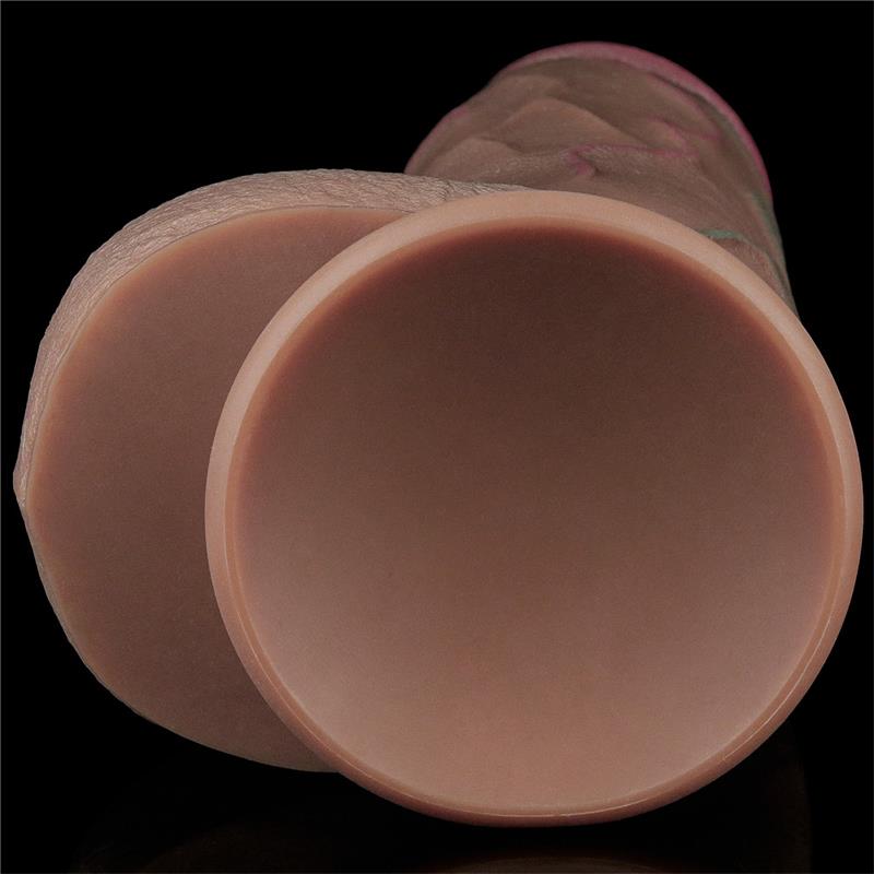 LOVETOY - DILDO SILICONA DUAL LAYERED XXL 12