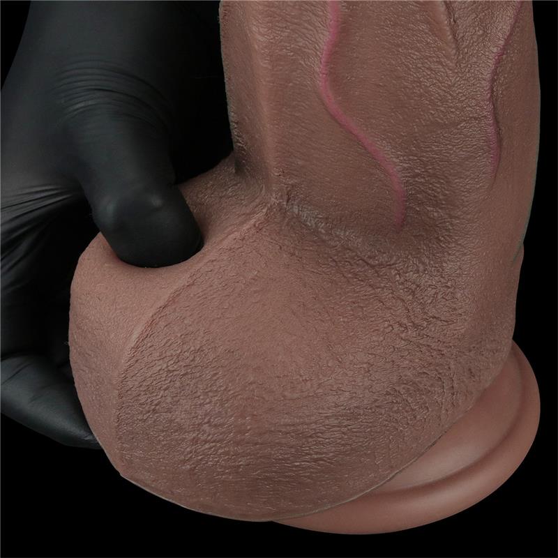 LOVETOY - DILDO SILICONA DUAL LAYERED XXL 12