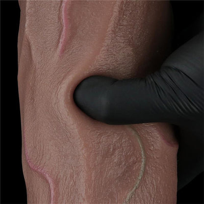 LOVETOY - DILDO SILICONA DUAL LAYERED XXL 12
