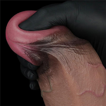 LOVETOY - DILDO SILICONA DUAL LAYERED XXL 9.5