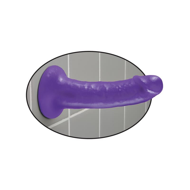 DILLIO - DILDO SLIM 15,2 CM PÚRPURA