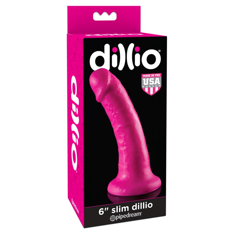 DILLIO - DILDO SLIM 15,2 CM ROSA