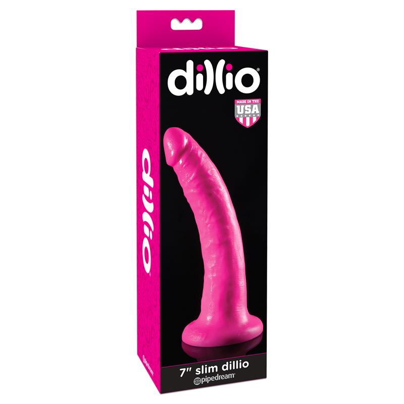 DILLIO - DILDO SLIM 17,8 CM ROSA