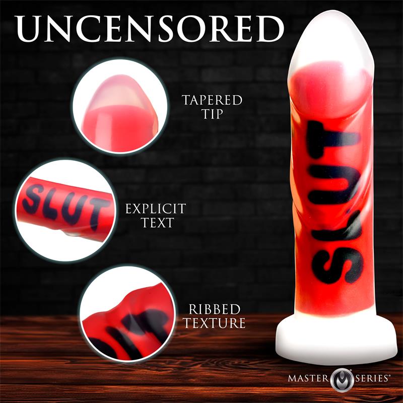 MASTER SERIES - DILDO SLUT SILICONA