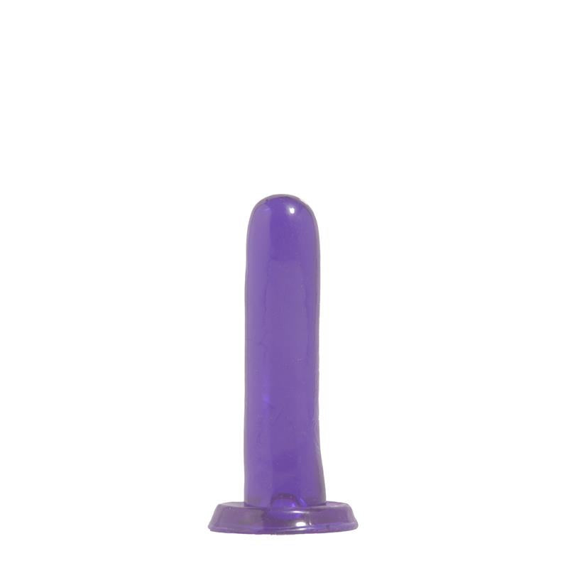 BASIX RUBBER WORKS - DILDO SMOOTHY 14 CM PÚRPURA
