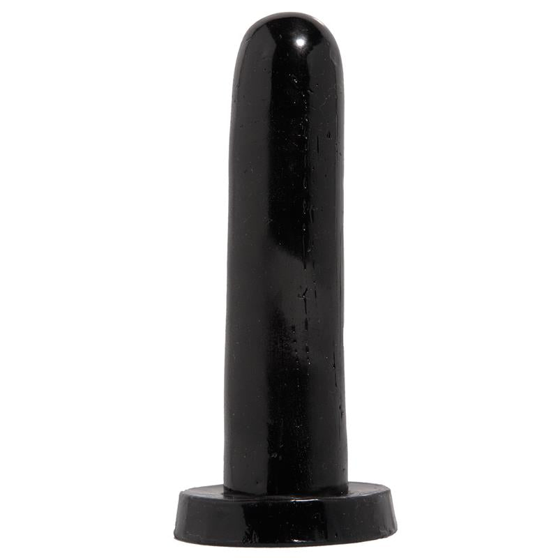 BASIX RUBBER WORKS - DILDO SMOOTHY 14CM NEGRO
