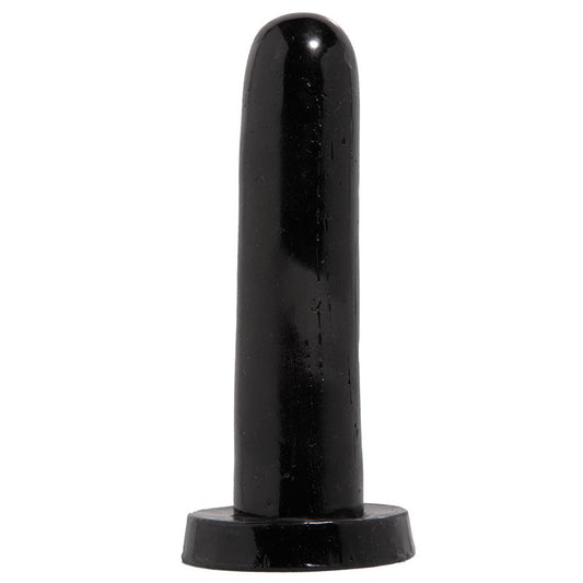 BASIX RUBBER WORKS - DILDO SMOOTHY 14CM NEGRO