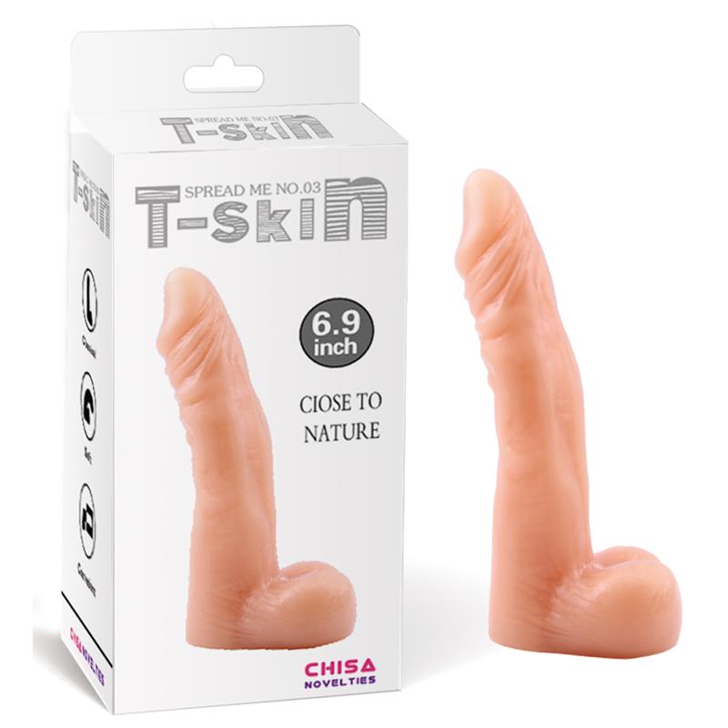 CHISA - DILDO SPREAD ME N3 T-SKIN 6.9 NATURAL