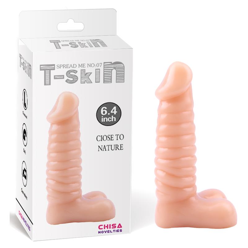 CHISA - DILDO SPREAD ME N7 T-SKIN 6.4 NATURAL