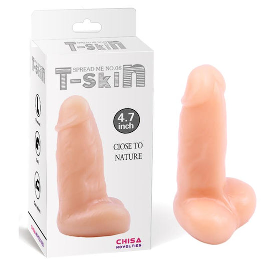 CHISA - DILDO SPREAD ME N8 T-SKIN 4.7 NATURAL