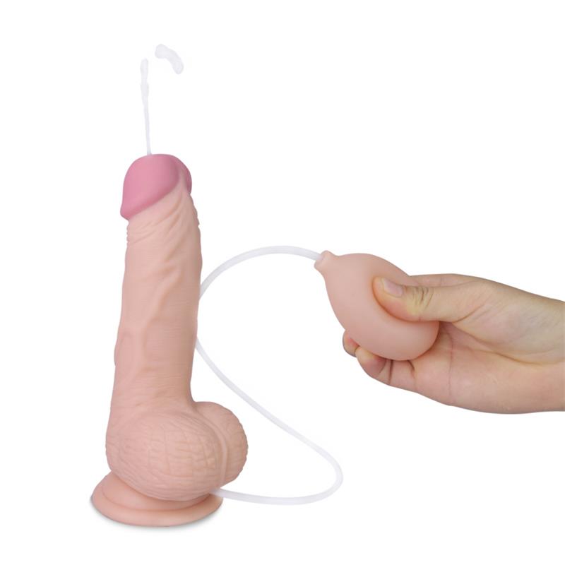 LOVETOY - DILDO SQUIRTING 8 NATURAL