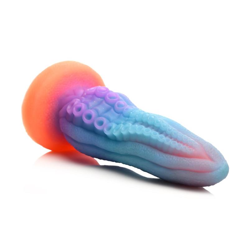 CREATURE COCKS - DILDO TENTÁCULO BRILLA EN LA OSCURIDAD