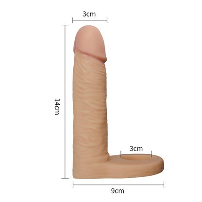 LOVETOY - DILDO THE ULTRA SOFT DOUBLE 5.8 NATURAL