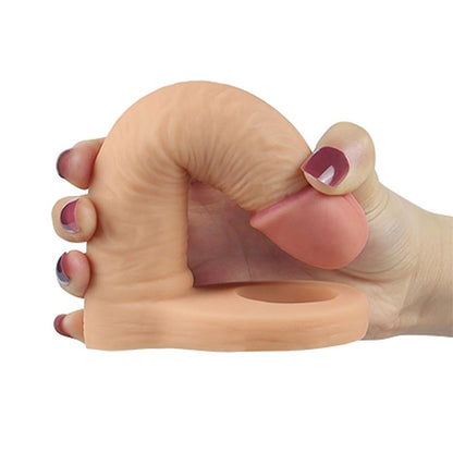 LOVETOY - DILDO THE ULTRA SOFT DOUBLE 5.8 NATURAL