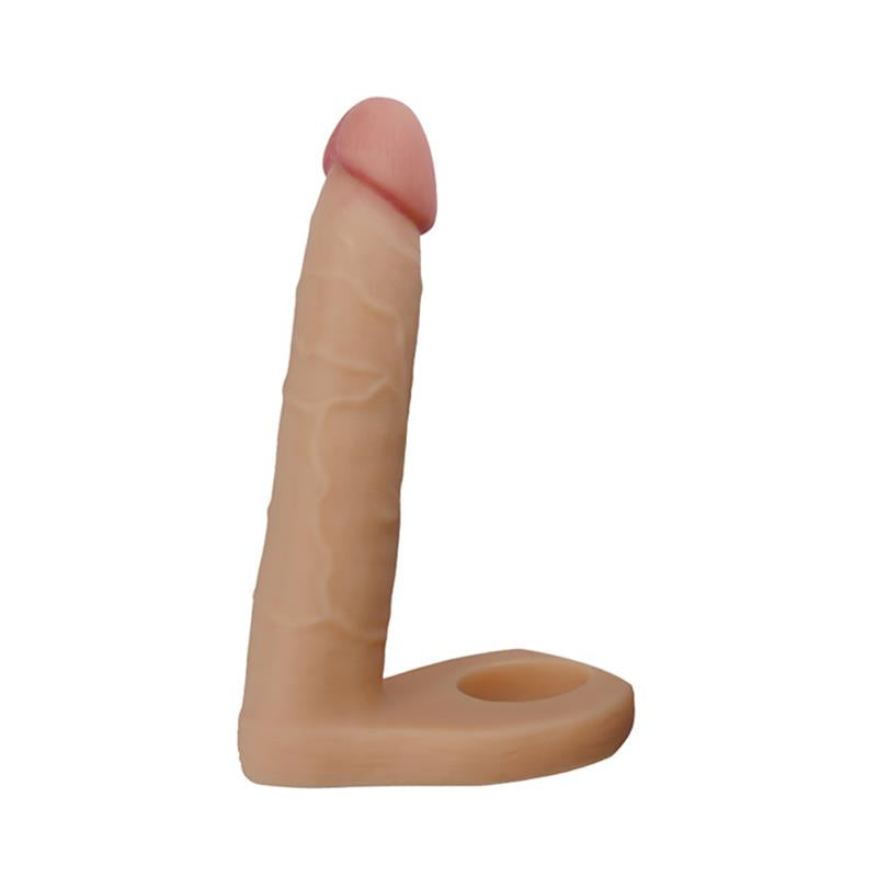 LOVETOY - DILDO THE ULTRA SOFT DOUBLE 6.25 NATURAL
