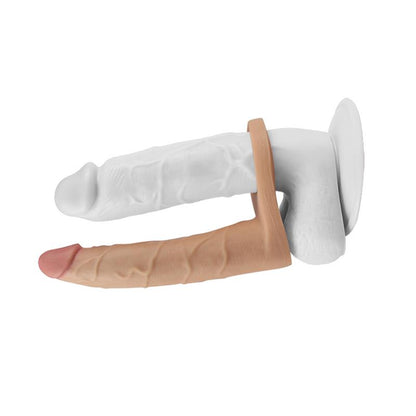 LOVETOY - DILDO THE ULTRA SOFT DOUBLE 7 NATURAL