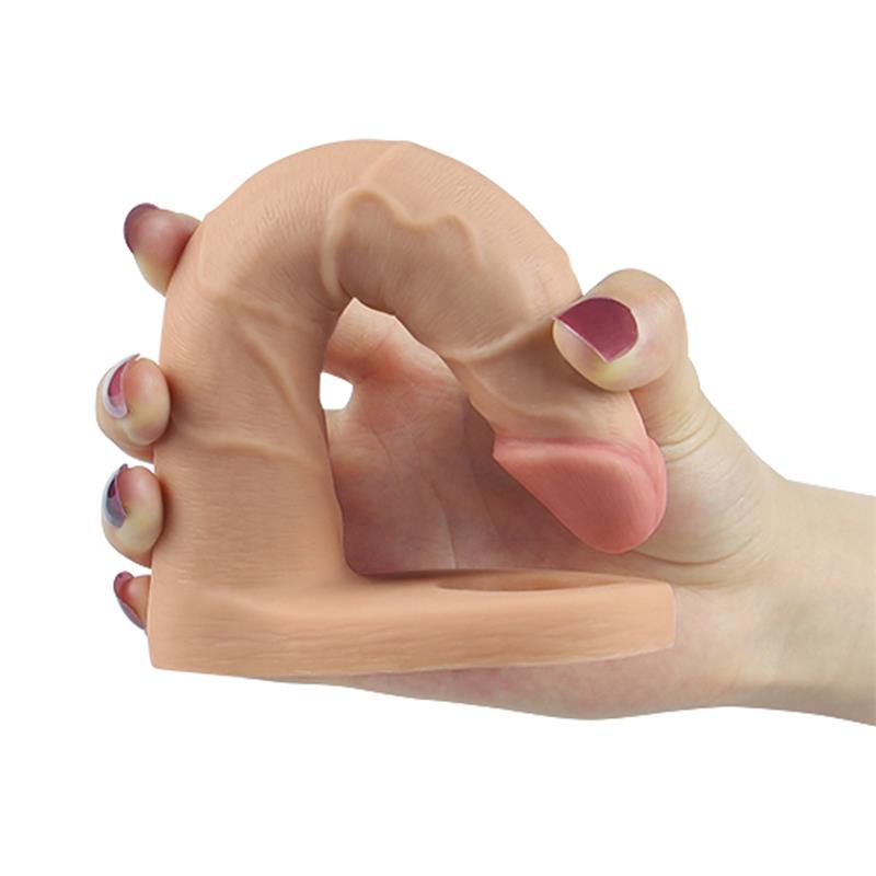 LOVETOY - DILDO THE ULTRA SOFT DOUBLE 7 NATURAL