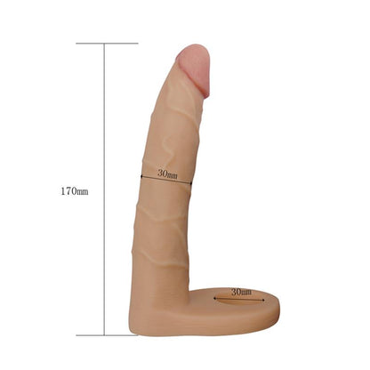 LOVETOY - DILDO THE ULTRA SOFT DOUBLE 7 NATURAL
