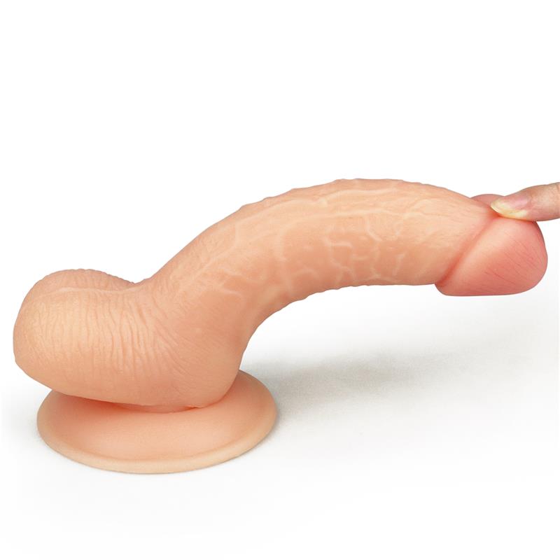 LOVETOY - DILDO THE ULTRA SOFT DUDE 7 NATURAL