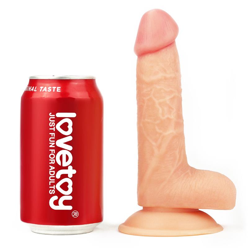 LOVETOY - DILDO THE ULTRA SOFT DUDE 7 NATURAL
