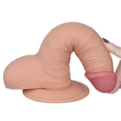 LOVETOY - DILDO THE ULTRA SOFT DUDE 7.5 NATURAL