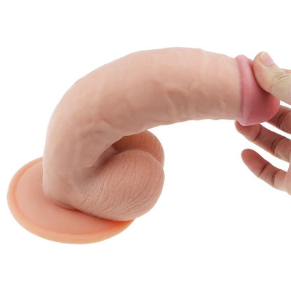 LOVETOY - DILDO THE ULTRA SOFT DUDE 8.5 NATURAL