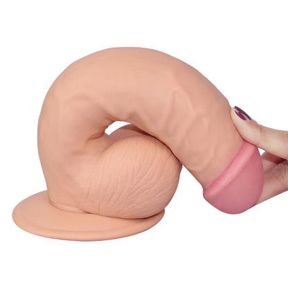 LOVETOY - DILDO THE ULTRA SOFT DUDE 8.5 NATURAL