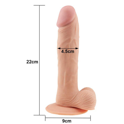 LOVETOY - DILDO THE ULTRA SOFT DUDE 9 NATURAL