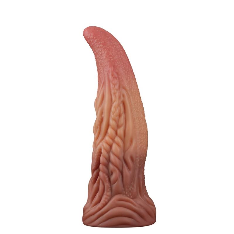 LOVETOY - DILDO TONGUE 10 DUAL LAYER
