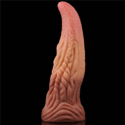 LOVETOY - DILDO TONGUE 10 DUAL LAYER