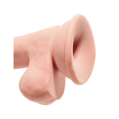 KING COCK - DILDO TRIPLE DENSIDAD CON TESTÍCULOS 6.5