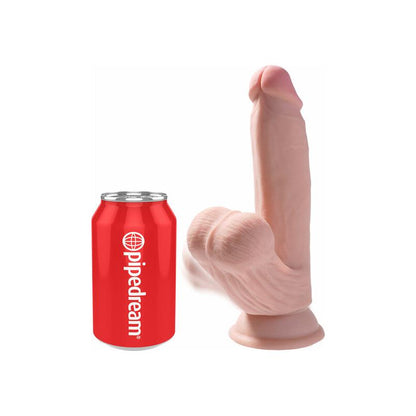 KING COCK - DILDO TRIPLE DENSIDAD TESTÍCULOS OSCILANTES 7