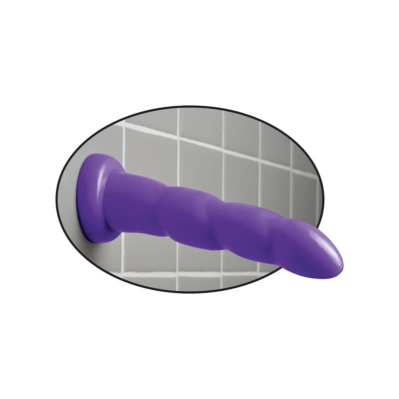 DILLIO - DILDO TWISTER 15,2 CM PÚRPURA