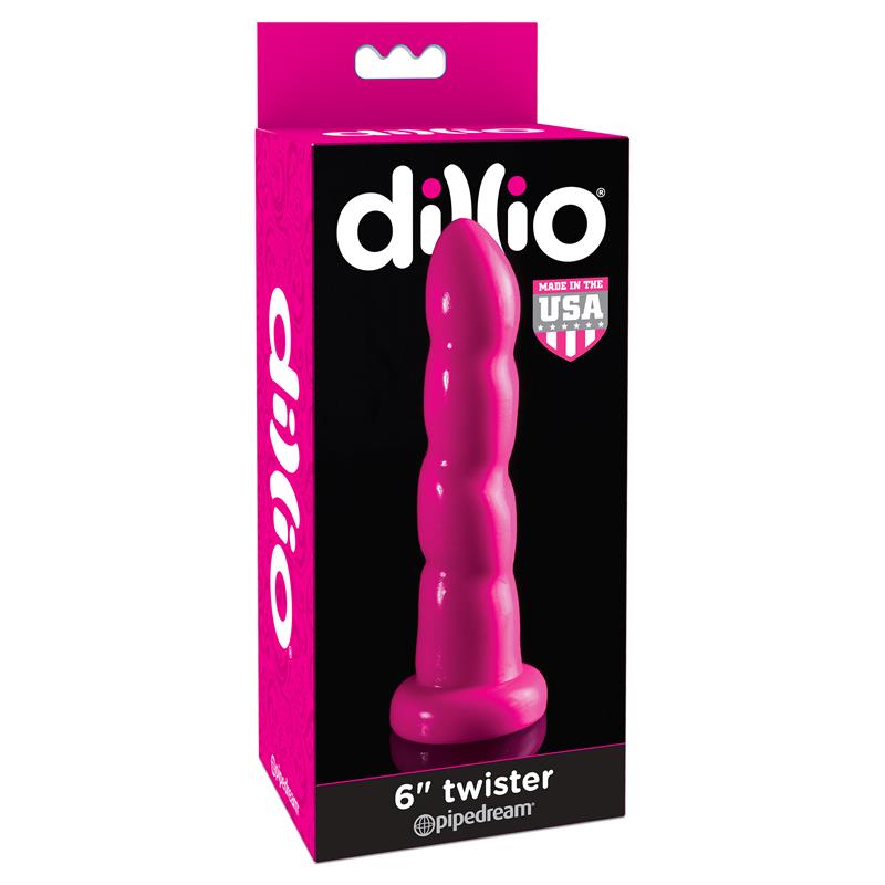 DILLIO - DILDO TWISTER 15,2 CM ROSA