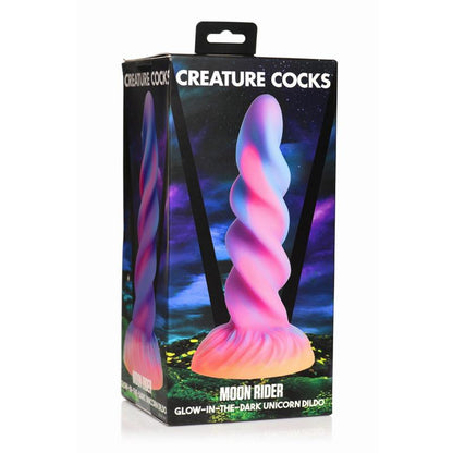 CREATURE COCKS - DILDO UNICORNIO BRILLA EN LA OSCURIDAD