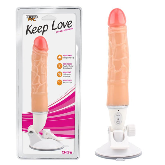 CHISA - DILDO VIBRADOR ADAPTABLE ARTILLERYMEN 10.3