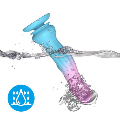 URBAN SKY - DILDO VIBRADOR CON THRUSTING Y VENTOSA 19.2 CM