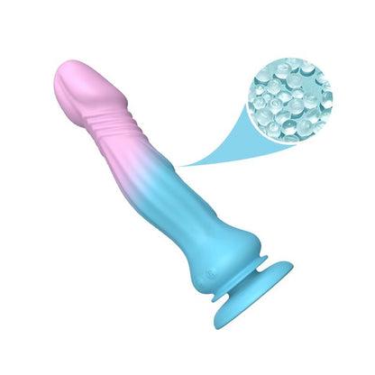URBAN SKY - DILDO VIBRADOR CON THRUSTING Y VENTOSA 19.2 CM