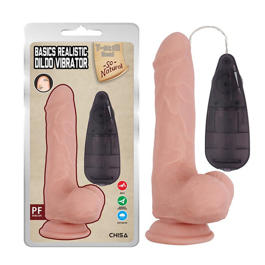 CHISA - DILDO VIBRADOR REALISTA BASICS REALISTIC 7,8