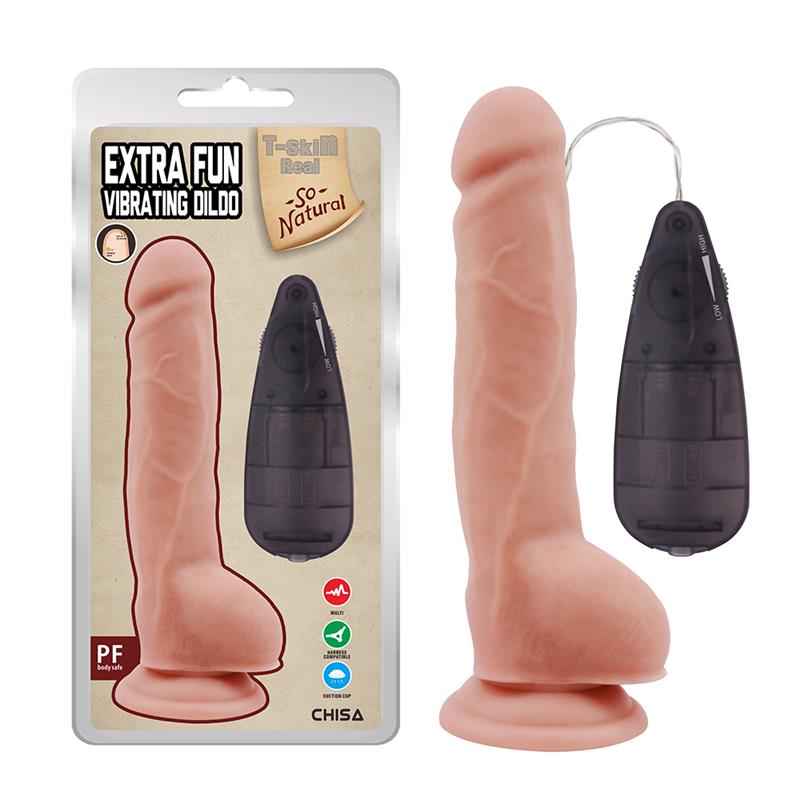 CHISA - DILDO VIBRADOR REALISTA EXTRA FUN 9.2