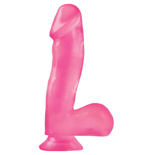 BASIX RUBBER WORKS - DILDO 16,51 CM ROSA