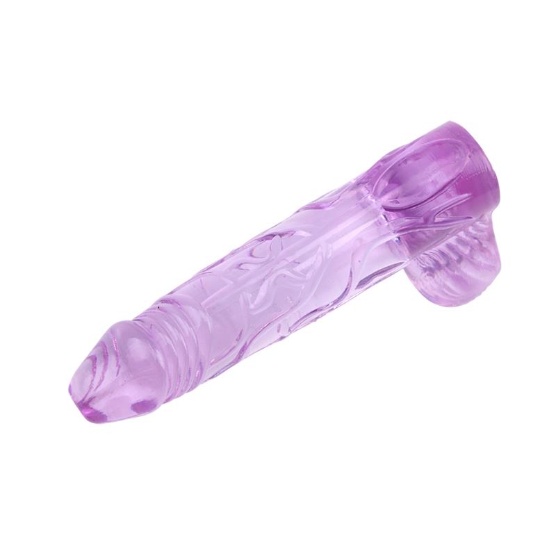 CHISA - DING DONG DILDO 6 - 15.2CM PURPURA