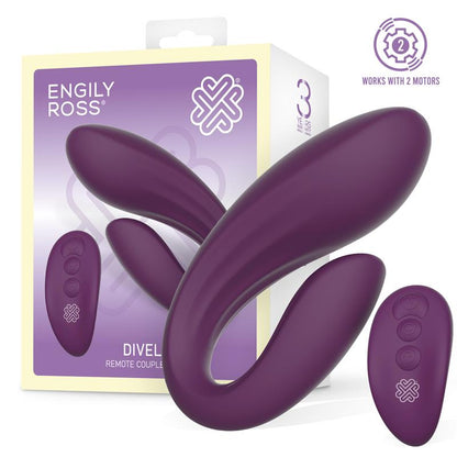 ENGILY ROSS - DIVEL JUGUETE PARA PAREJAS CON CONTROL REMOTO