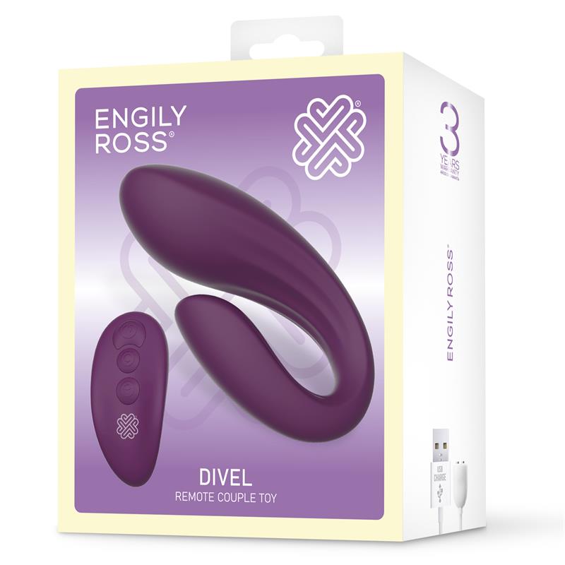 ENGILY ROSS - DIVEL JUGUETE PARA PAREJAS CON CONTROL REMOTO