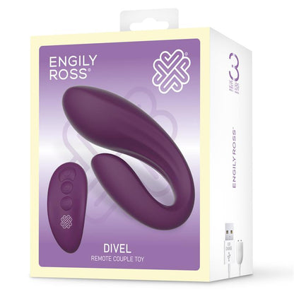 ENGILY ROSS - DIVEL JUGUETE PARA PAREJAS CON CONTROL REMOTO
