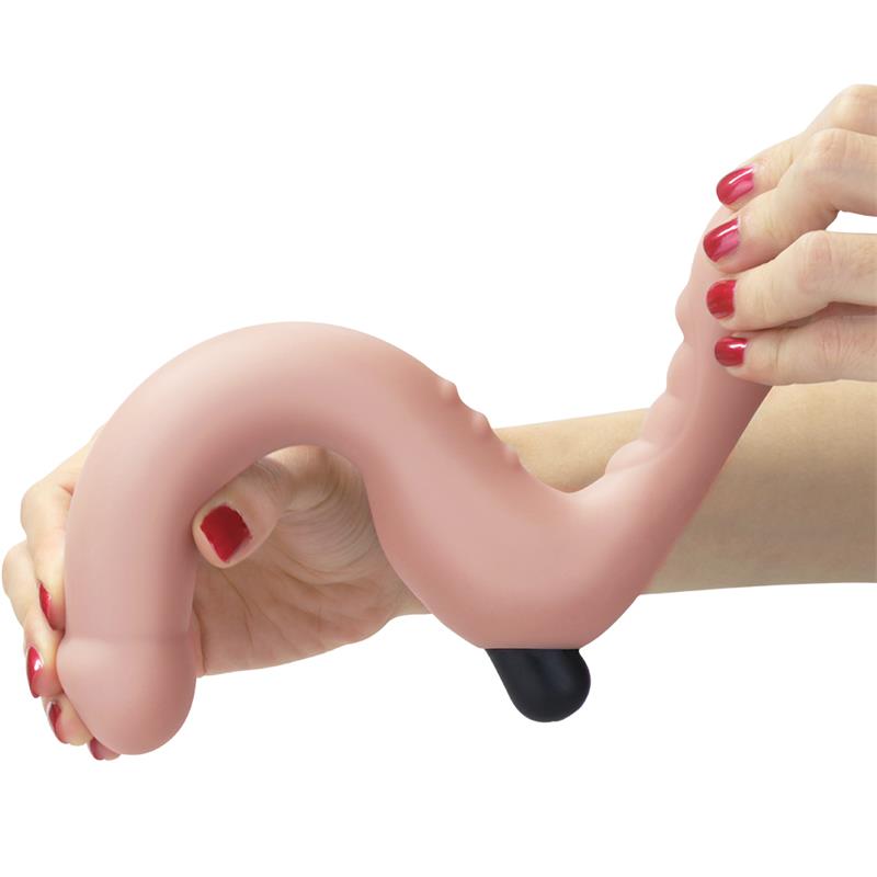 LOVETOY - DOBLE DILDO STRAPLESS SILICONA USB