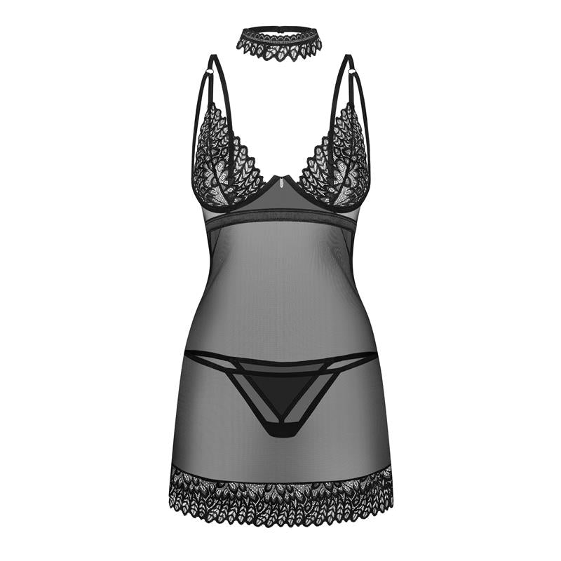OBSESSIVE - DONARELLA CHEMISE Y TANGA