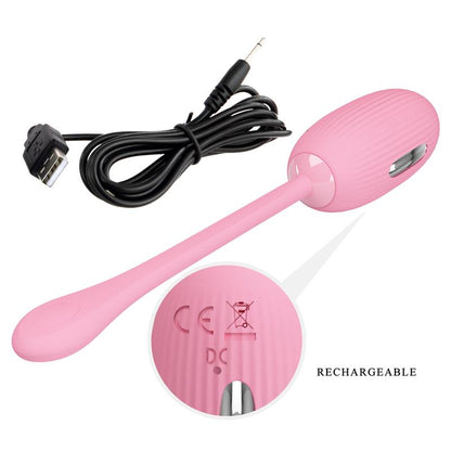 PRETTYLOVE - DOREEN HUEVO VIBRADOR CON ELECTRO SHOCK Y APP
