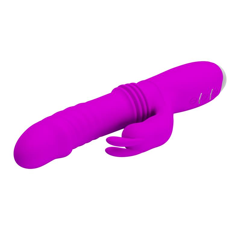 PRETTYLOVE - DOROTHY VIBRADOR CON FUNCIÓN UP AND DOWN USB PÚRPURA